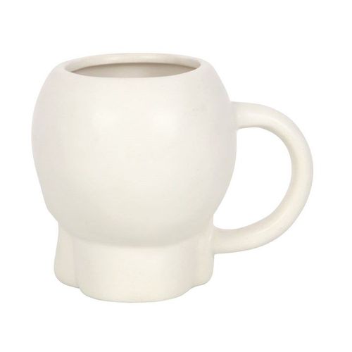 Matte White Skull Mug | Inspired Creative Gifts | UK Supplier