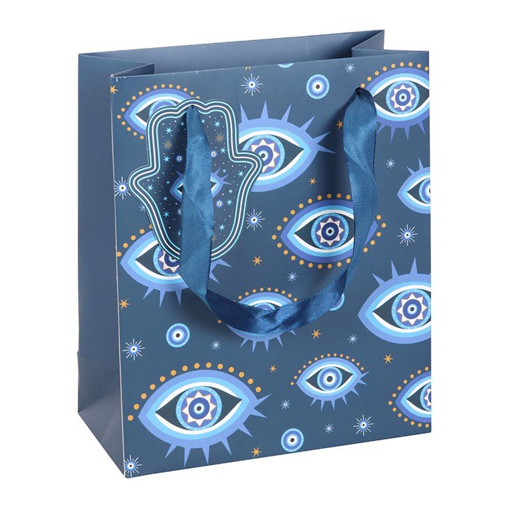 Medium All Seeing Eye Print Gift Bag | Inspired Creative Gifts | UK Supplier