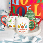 Merry and Bright Bauble Mug | Inspired Creative Gifts | UK Supplier