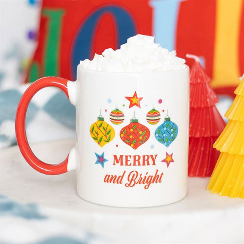 Merry and Bright Bauble Mug | Inspired Creative Gifts | UK Supplier