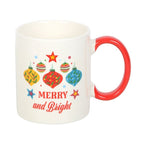 Merry and Bright Bauble Mug | Inspired Creative Gifts | UK Supplier