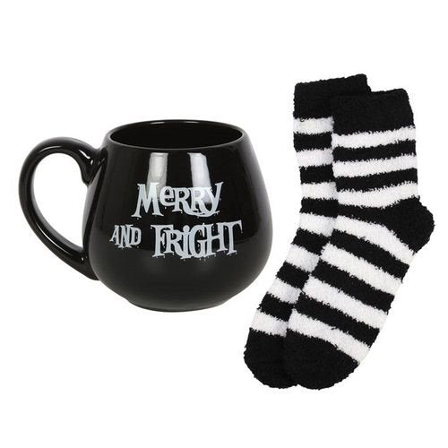 Merry and Fright Mug and Socks Set | Inspired Creative Gifts | UK Supplier