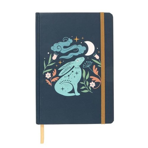 Midnight Hare A5 Notebook | Inspired Creative Gifts | UK Supplier
