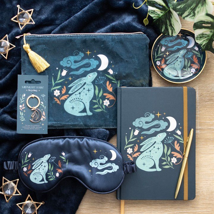 Midnight Hare Keyring | Inspired Creative Gifts