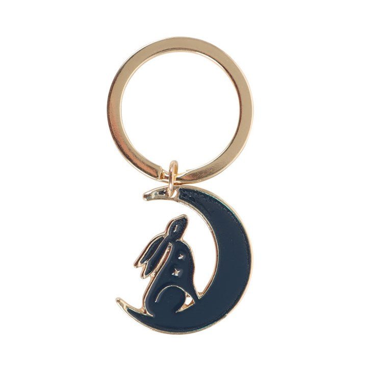 Midnight Hare Keyring | Inspired Creative Gifts | UK Supplier