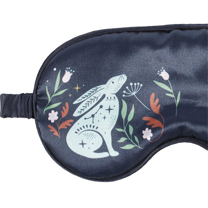 Midnight Hare Satin Sleep Mask | Inspired Creative Gifts