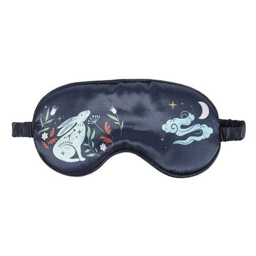 Midnight Hare Satin Sleep Mask | Inspired Creative Gifts