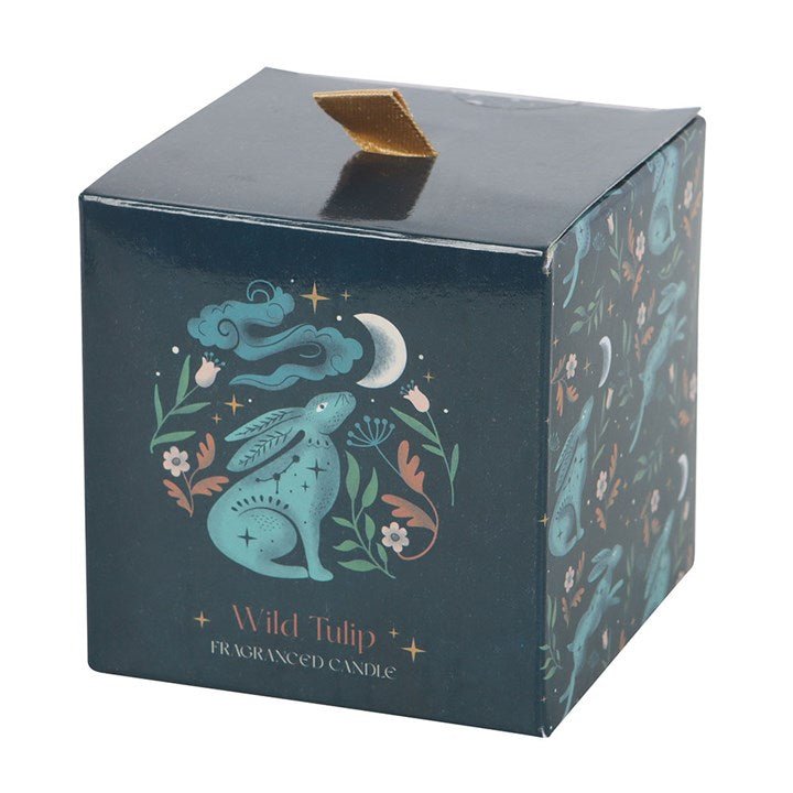 Midnight Hare Wild Tulip Candle | Inspired Creative Gifts | UK Supplier
