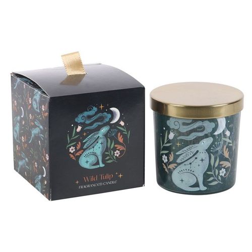 Midnight Hare Wild Tulip Candle | Inspired Creative Gifts | UK Supplier