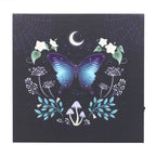 Midnight Moth Light Up Canvas Plaque | Inspired Creative Gifts | UK Supplier