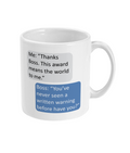 Novelty Mug – Humorous 'Award' Boss Joke