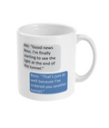 Novelty Mug – Humorous 'Tunnel' Boss Joke