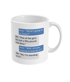 Novelty Mug – Funny 'Fifty Pound Note' Boss Joke