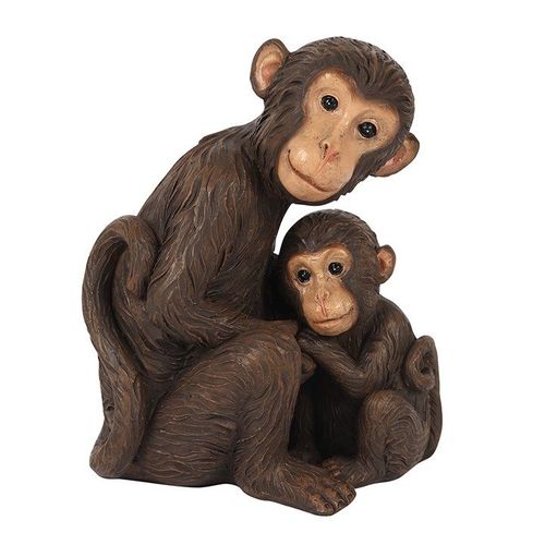 Monkey Mother and Baby Ornament | Inspired Creative Gifts | UK Supplier