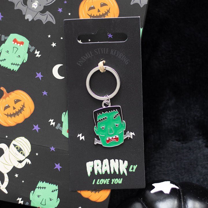 Monster Frank Enamel Keyring | Inspired Creative Gifts | UK Supplier