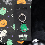 Monster Frank Enamel Keyring | Inspired Creative Gifts | UK Supplier
