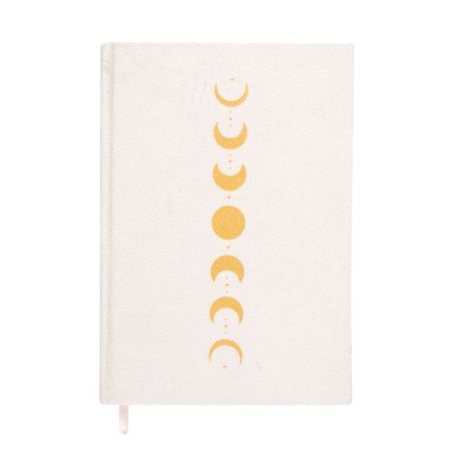 Moon Phase Velvet A5 Notebook | Inspired Creative Gifts | UK Supplier