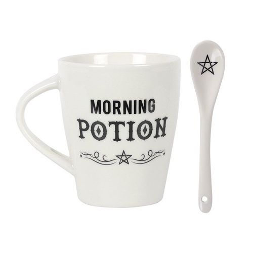Morning Potion Mug and Spoon Set | Inspired Creative Gifts | UK Supplier
