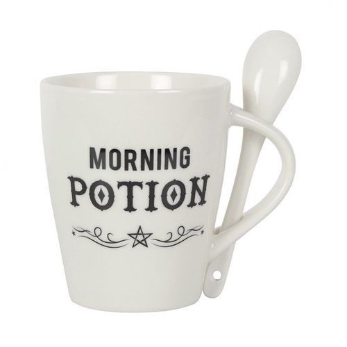 Morning Potion Mug and Spoon Set | Inspired Creative Gifts | UK Supplier