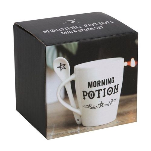 Morning Potion Mug and Spoon Set | Inspired Creative Gifts | UK Supplier