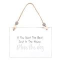 Move The Dog Hanging Sign | Inspired Creative Gifts | UK Supplier