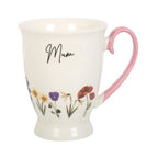 Mum Wildflower Pedestal Mug | Inspired Creative Gifts | UK Supplier
