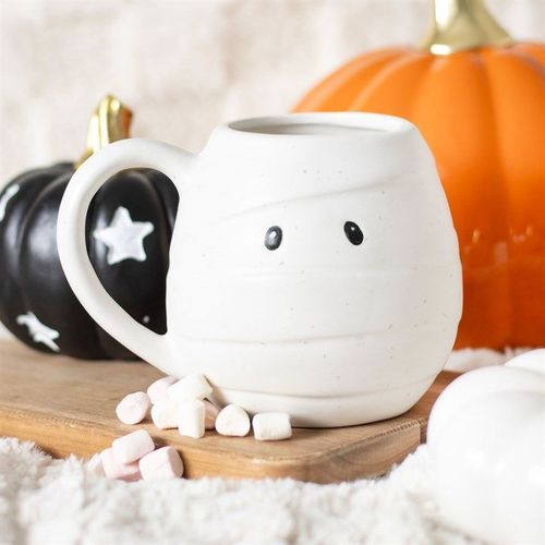 Mummy Shaped Rounded Mug | Inspired Creative Gifts | UK Supplier