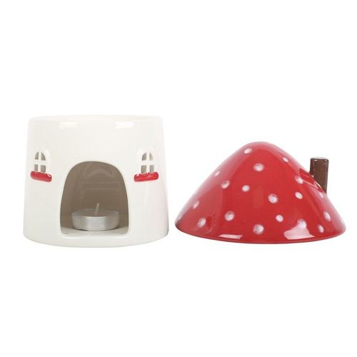 Mushroom House Oil Burner and Wax Warmer | Inspired Creative Gifts | UK Supplier