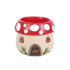 Mushroom House Resin Tealight Holder | Inspired Creative Gifts | UK Supplier