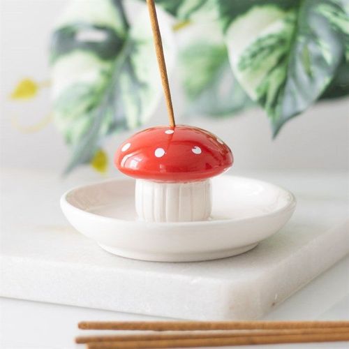 Mushroom Incense Stick Holder | Inspired Creative Gifts | UK Supplier