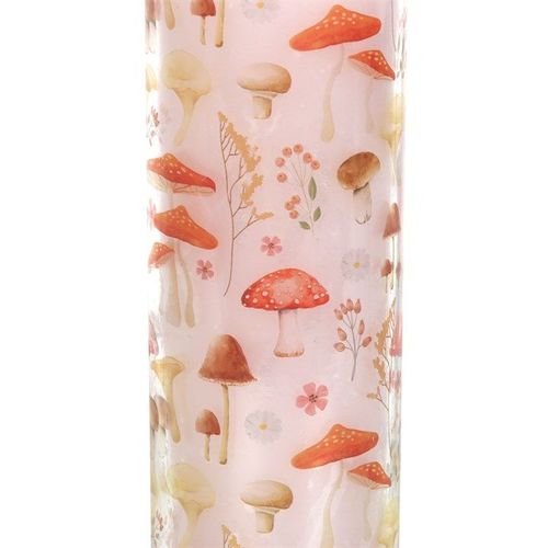 Mushroom Print Enchanted Forest Tube Candle | Inspired Creative Gifts | UK Supplier