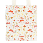 Mushroom Print Polycotton Tote Bag | Inspired Creative Gifts | UK Supplier
