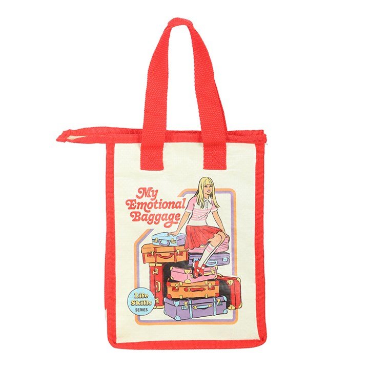 My Emotional Baggage Lunch Bag by Steven Rhodes | Inspired Creative Gifts | UK Supplier