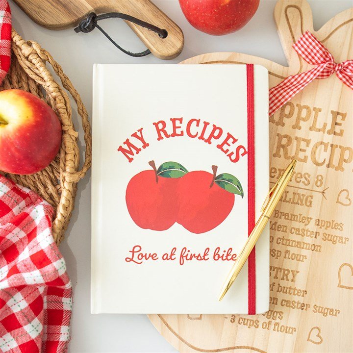 My Recipes A5 Notebook with Pen | Inspired Creative Gifts | UK Supplier