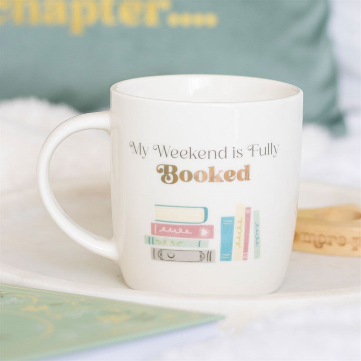 My Weekend is Fully Booked Mug | Inspired Creative Gifts | UK Supplier
