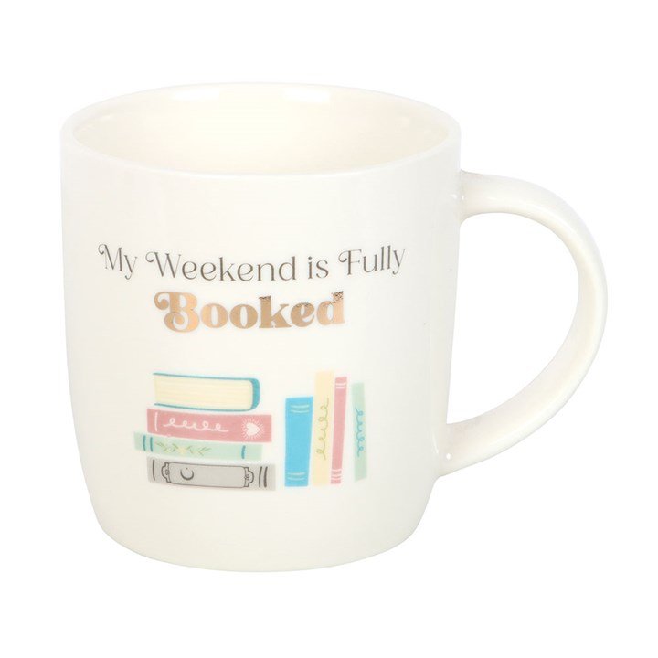 My Weekend is Fully Booked Mug | Inspired Creative Gifts | UK Supplier