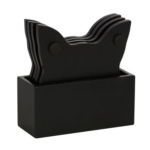 Mystic Mog Cat Face Coaster Set | Inspired Creative Gifts | UK Supplier