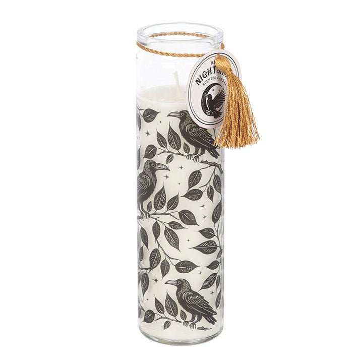 Mystic Raven Deadly Nightshade Tube Candle | Inspired Creative Gifts | UK Supplier