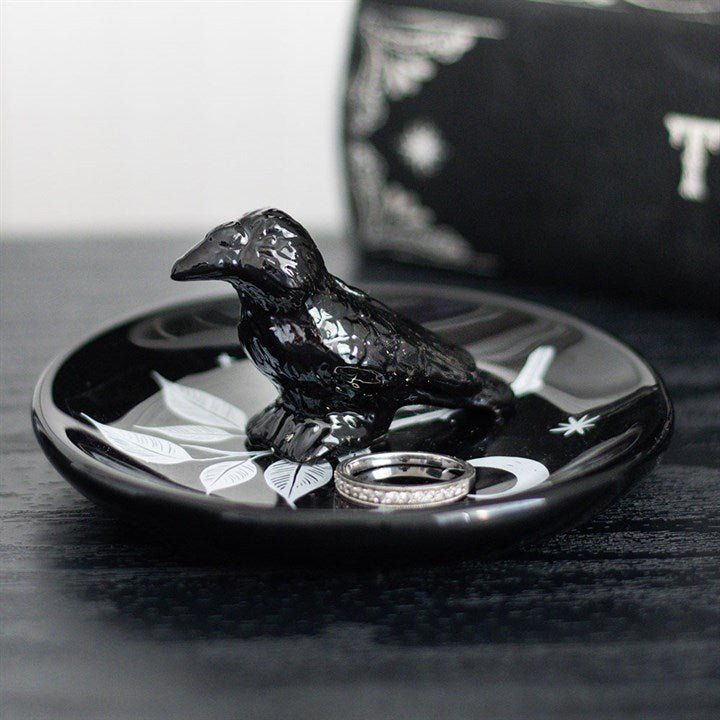 Mystic Raven Trinket Dish | Inspired Creative Gifts | UK Supplier