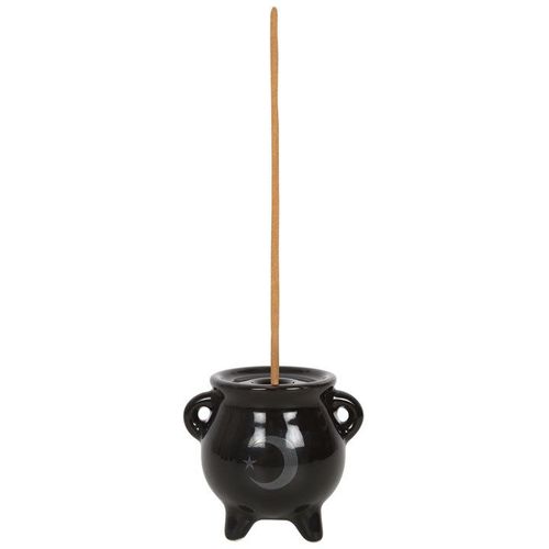 Mystical Moon Cauldron Ceramic Incense Holder | Inspired Creative Gifts | UK Supplier