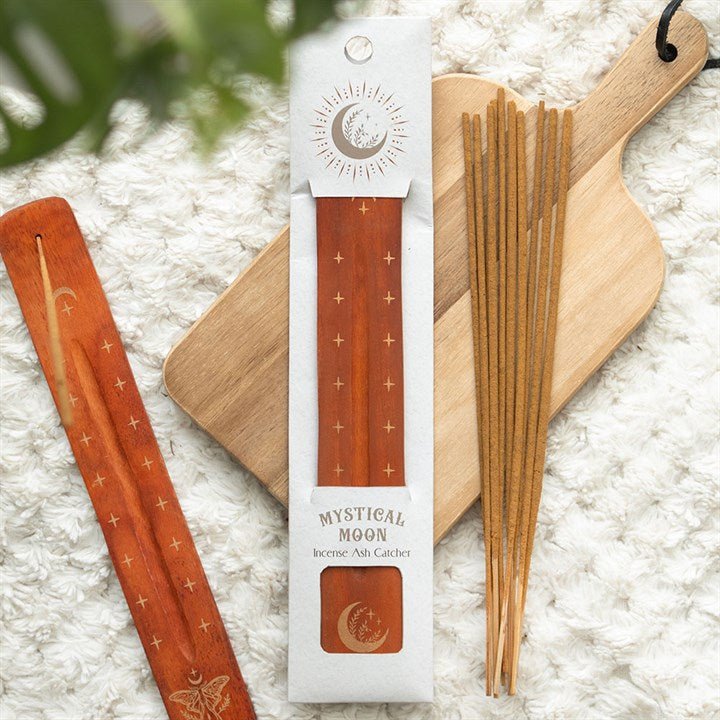 Mystical Moon Incense Ash Catcher | Inspired Creative Gifts | UK Supplier
