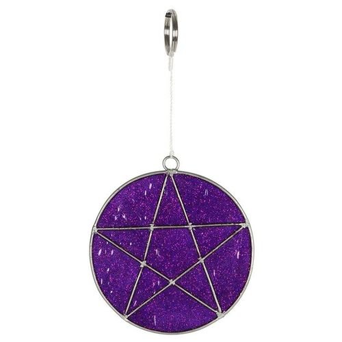 Mystical Pentagram Suncatcher | Inspired Creative Gifts | UK Supplier