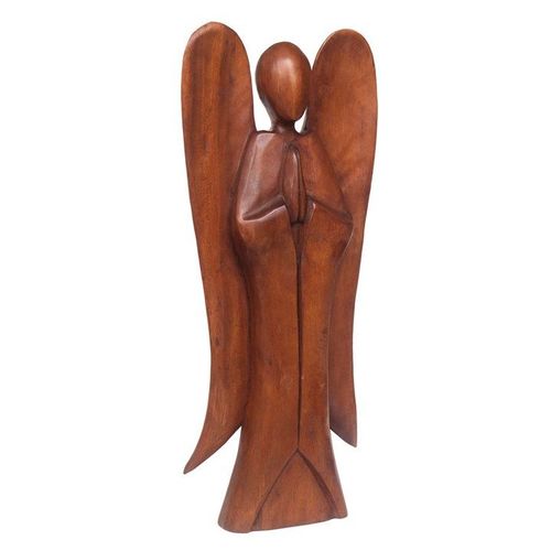 Natural Acacia Wood Angel | Inspired Creative Gifts | UK Supplier