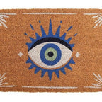 Natural All Seeing Eye Doormat | Inspired Creative Gifts | UK Supplier