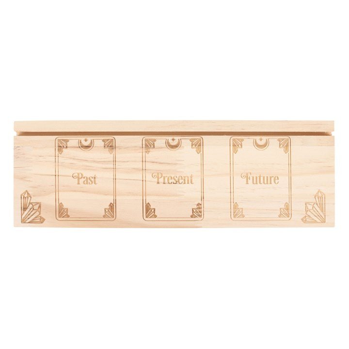 Natural Past Present Future Tarot Card Stand | Inspired Creative Gifts | UK Supplier