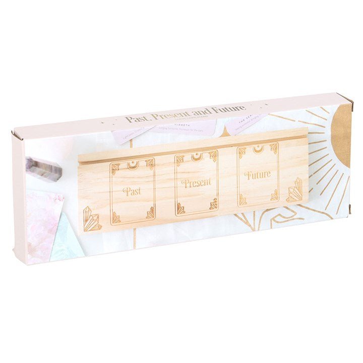 Natural Past Present Future Tarot Card Stand | Inspired Creative Gifts | UK Supplier
