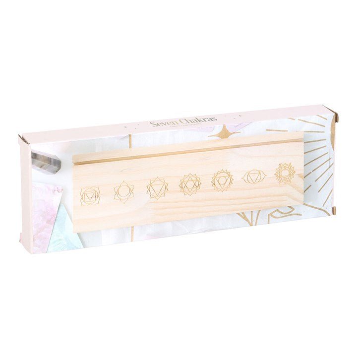 Natural Seven Chakras Tarot Card Stand | Inspired Creative Gifts | UK Supplier