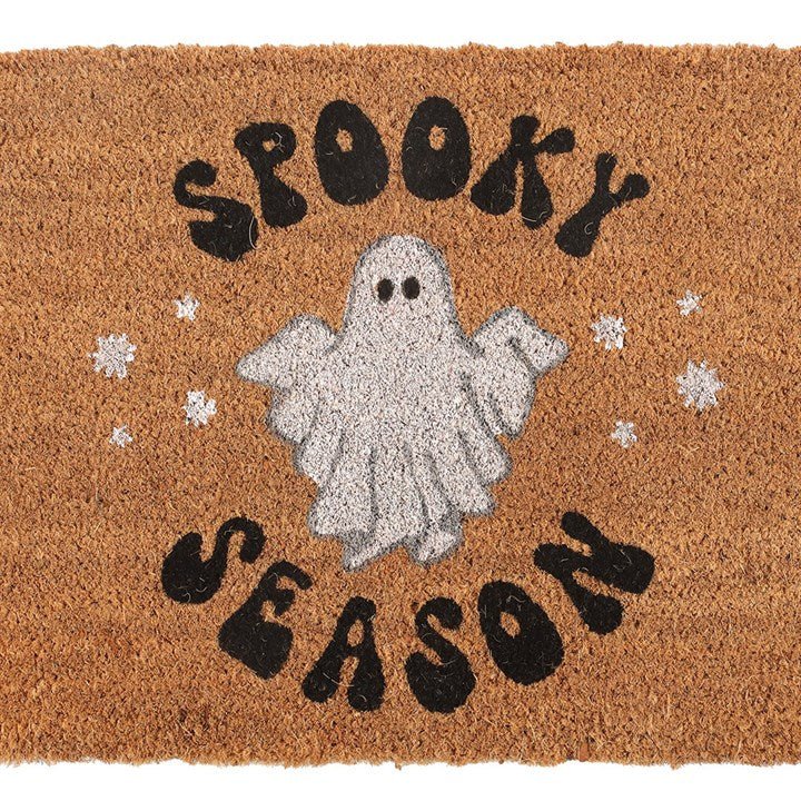 Natural Spooky Season Ghost Doormat | Inspired Creative Gifts | UK Supplier