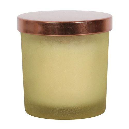 New Moon Wild Orange Manifestation Candle with Clear Quartz | Inspired Creative Gifts | UK Supplier