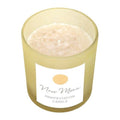 New Moon Wild Orange Manifestation Candle with Clear Quartz | Inspired Creative Gifts | UK Supplier